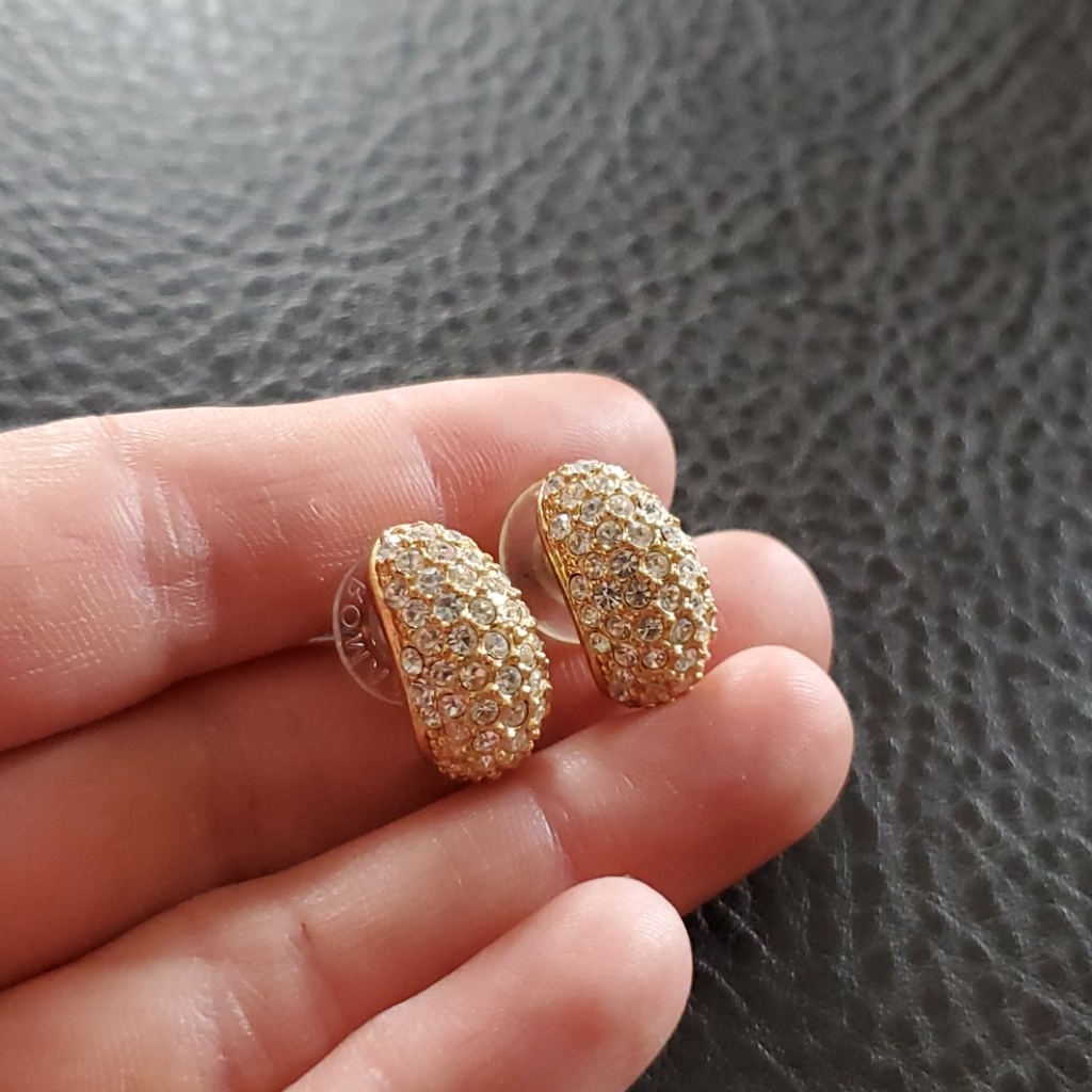 Vtg Roman Earrings
